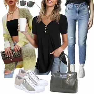 Frühlings Outfits Outfit für Jeden Tag
