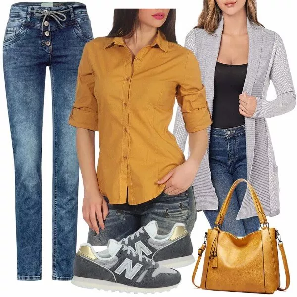 Frühlings Outfits Bequemes Casual Outfit