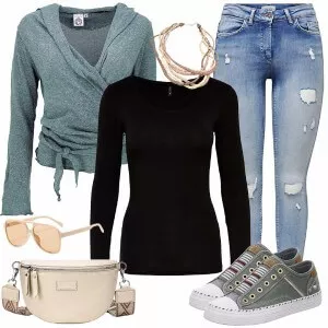 Frühlings Outfits Freizeit Outfit