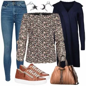 Frühlings Outfits Freizeit Outfit