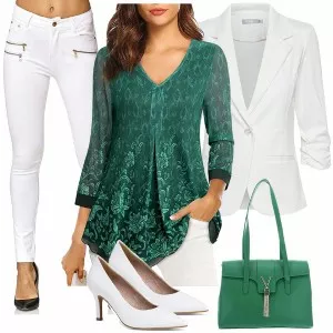 Frühlings Outfits Outfit für Elegantes Damen