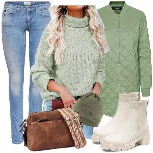 Herbst Outfits Street Style Outfit