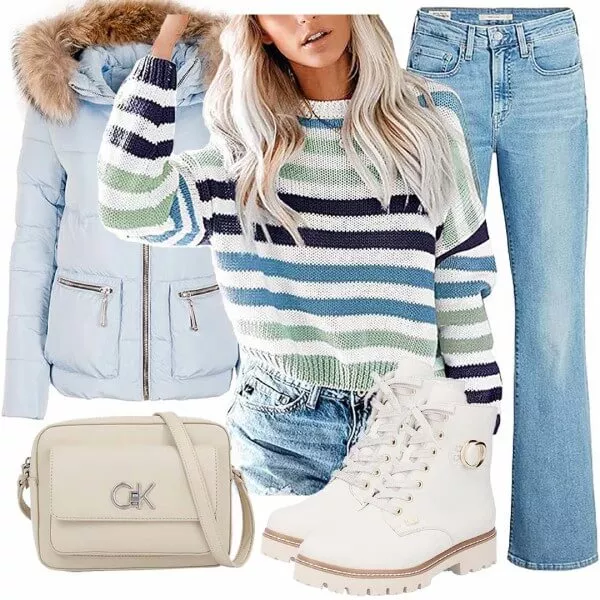 Winter Outfits Winterliches Freizeitoutfit