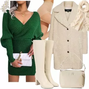 Winter Outfits Coller Look für den Winter