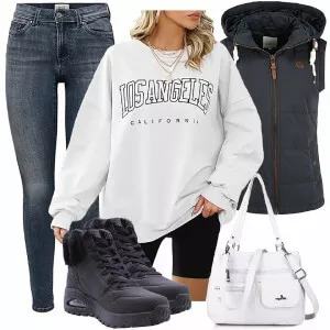 Winter Outfits Freizeit Outfit