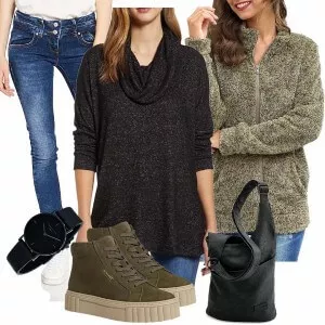 Herbst Outfits Street Style Outfit