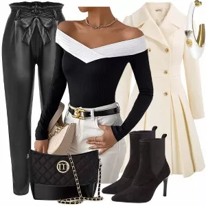 Winter Outfits Coller Look für den Winter