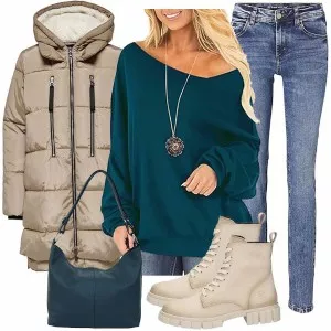 Winter Outfits Winterliches Freizeitoutfit