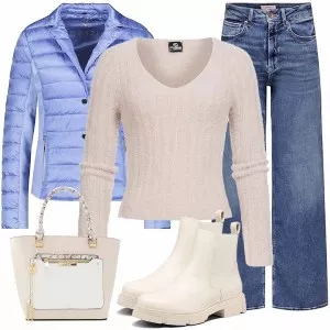 Herbst Outfits Auffälliger Look