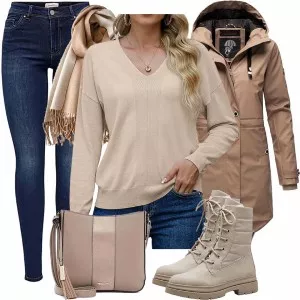 Winter Outfits Bequemes Winteroutfit