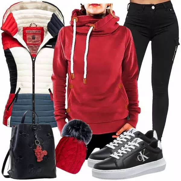 Winter Outfits Alltags Outfit