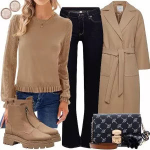 Winter Outfits Auffälliger Look