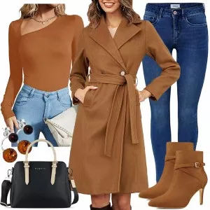 Winter Outfits Coller Look für den Winter