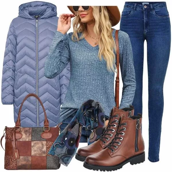 Winter Outfits Alltags Outfit