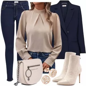 Business Outfits Stylische Kombination für den Buro