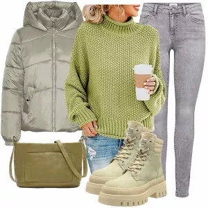 Winter Outfits Stylische Winter Kombination
