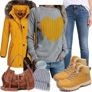 Winter Outfits Bequemes Winteroutfit