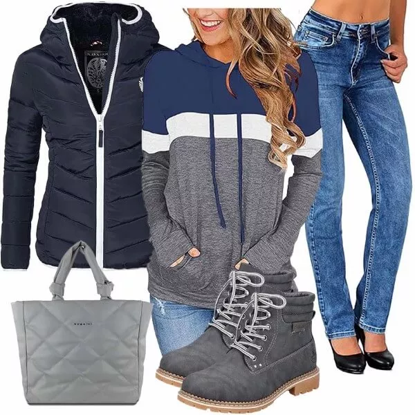 Winter Outfits Freizeit Outfit