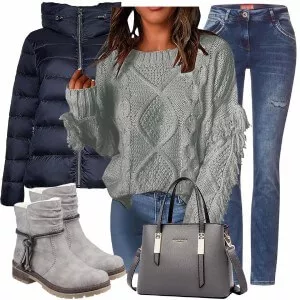Winter Outfits Coller Look für den Winter