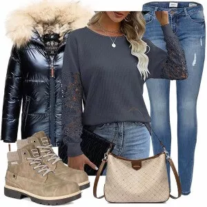 Winter Outfits Warmes Winteroutfit