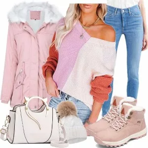 Winter Outfits Winterliches Freizeitoutfit