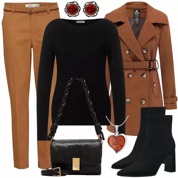 Winter Outfits Stylische Frauenoutfit