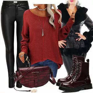 Winter Outfits Coller Look für den Winter