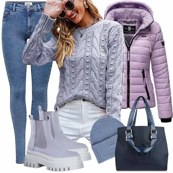 Winter Outfits Stylische Winter Kombination