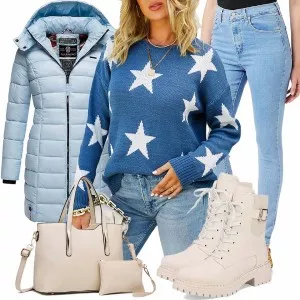 Winter Outfits Coller Look für den Winter