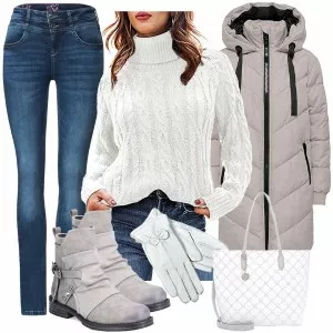 Winter Outfits Stylische Warm Outfit