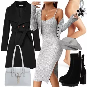 Winter Outfits Coller Look für den Winter