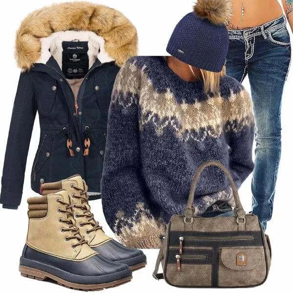 Winter Outfits Warmes Winteroutfit