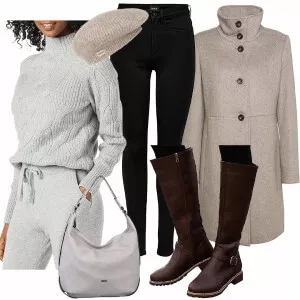 Winter Outfits Stylische Outfit für den Freizeit