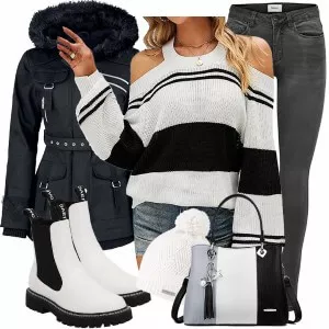 Winter Outfits Stylische Winter Kombination