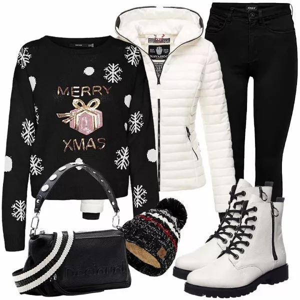 Winter Outfits Kombination für den Winter