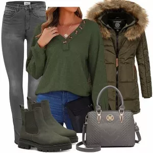 Winter Outfits Warmes Winteroutfit