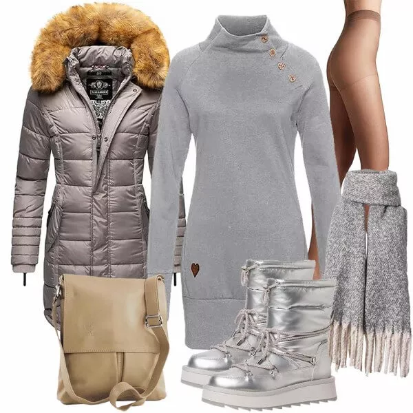 Winter Outfits Winterliches Freizeit Outfit