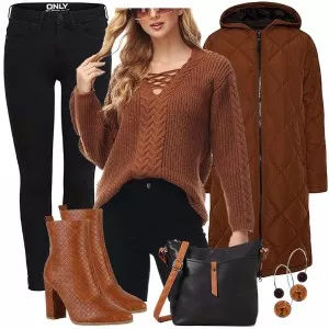 Winter Outfits Auffälliger Winter Outfit