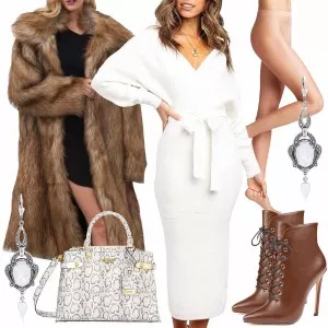 Winter Outfits Coller Look für den Winter