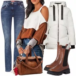 Winter Outfits Komplette Outfit für Damen