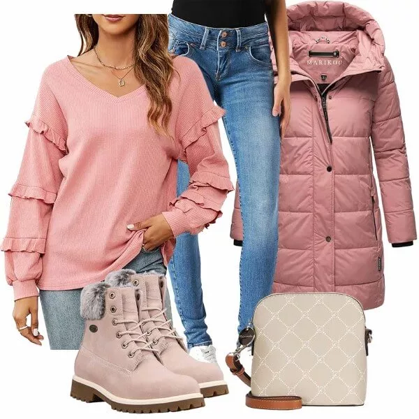 Winter Outfits Stylische Winter Kombination