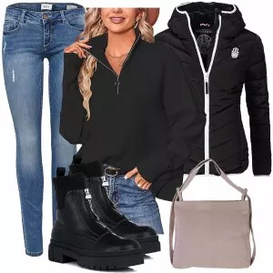 Winter Outfits Bequemes Casual Outfit