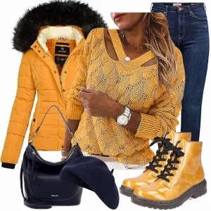 Winter Outfits Alltags Outfit für den Winter