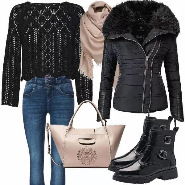 Winter Outfits Stylische Frauen Outfit