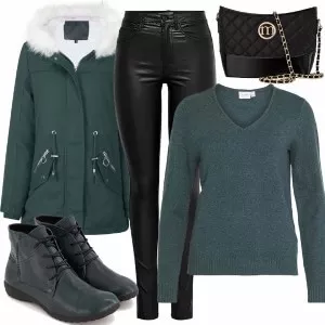 Winter Outfits Kombination für den Winter