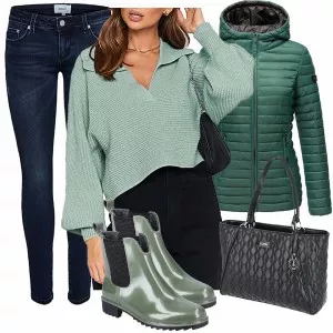 Winter Outfits Coller Look für den Winter