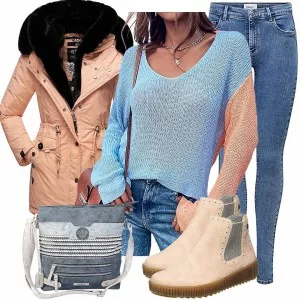 Winter Outfits Coller Look für den Winter