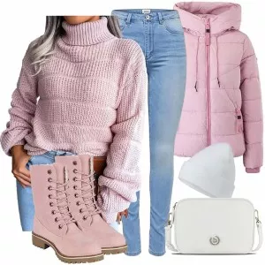Winter Outfits Coller Look für den Winter