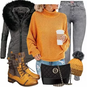 Winter Outfits Stylische Frauen Outfit