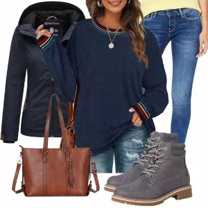 Winter Outfits Stylische Winter Kombination